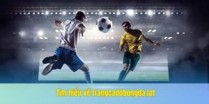 Trangcadobongda.lat: Trang cá độ bóng đá không nên bỏ qua