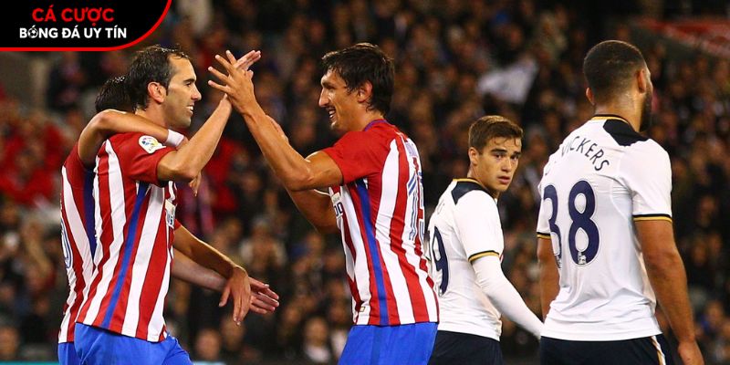 Thành tích so tài giữa Atletico Madrid vs Tottenham